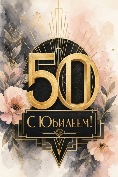 С Юбилеем 50 лет ар-деко #1
