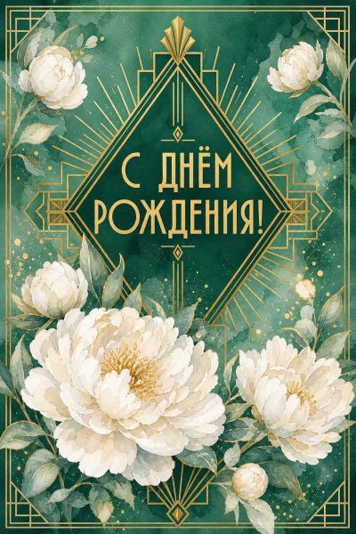 С Днём Рождения ар-деко #1