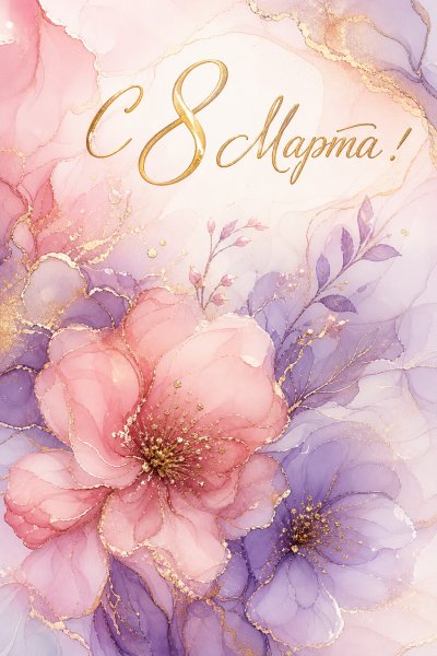 С 8 Марта жидкие чернила #1