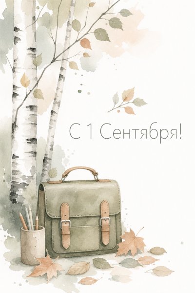 С 1 Сентября скандинавский стиль #1