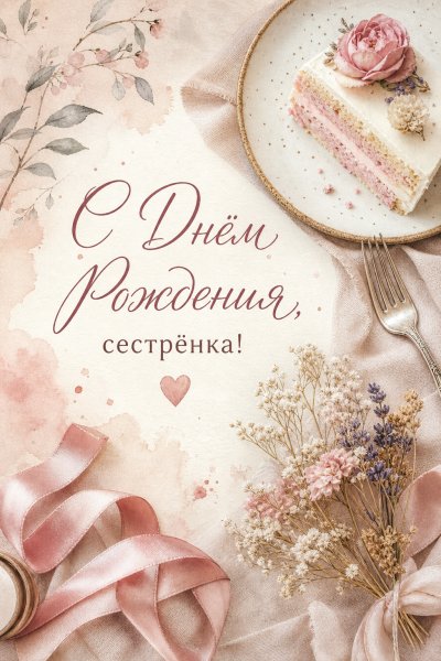 С Днём Рождения сестре флэтлей #1