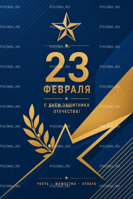 С 23 февраля минимал #1